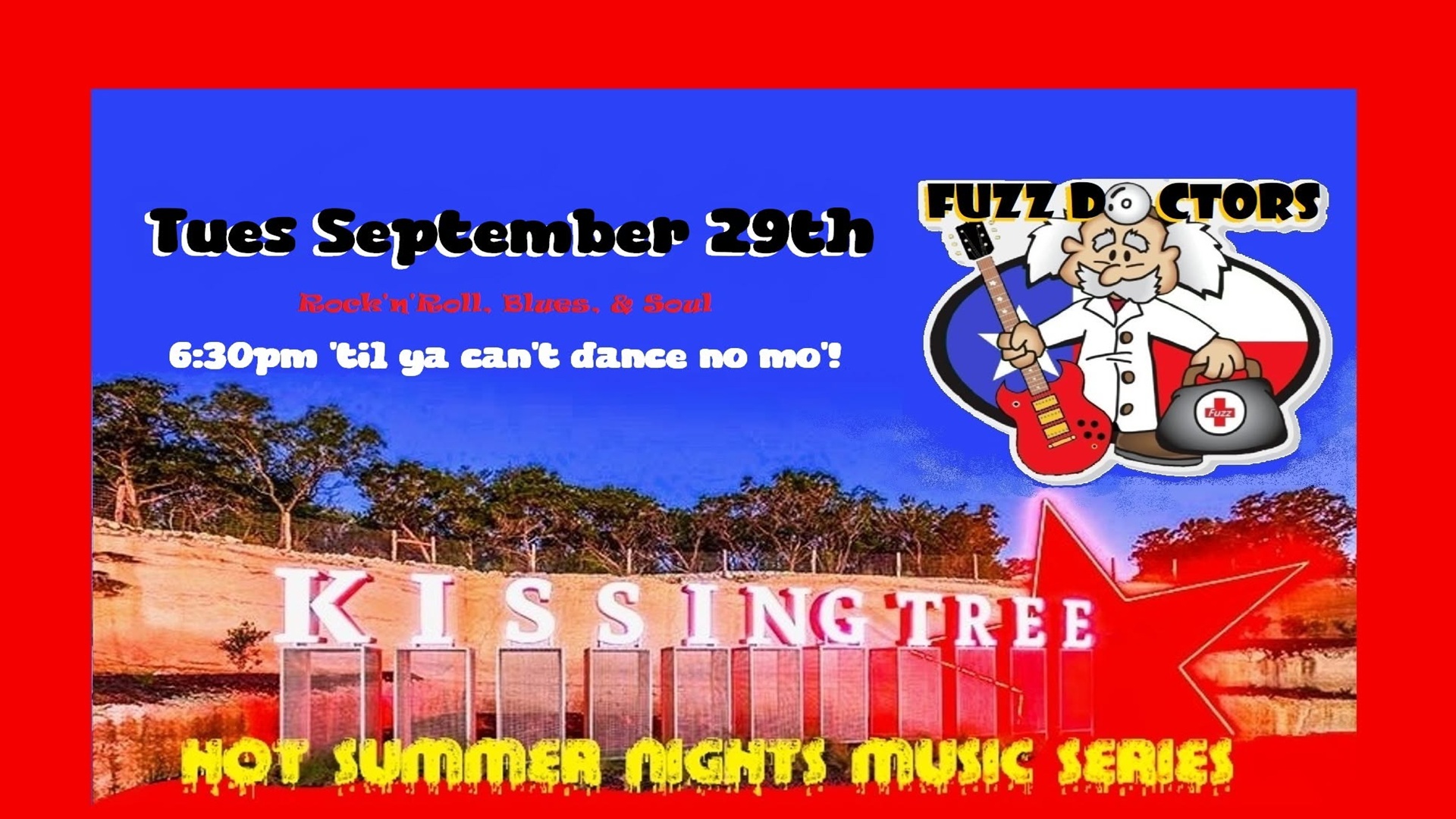 The Fuzz Doctors at Kissing Tree
