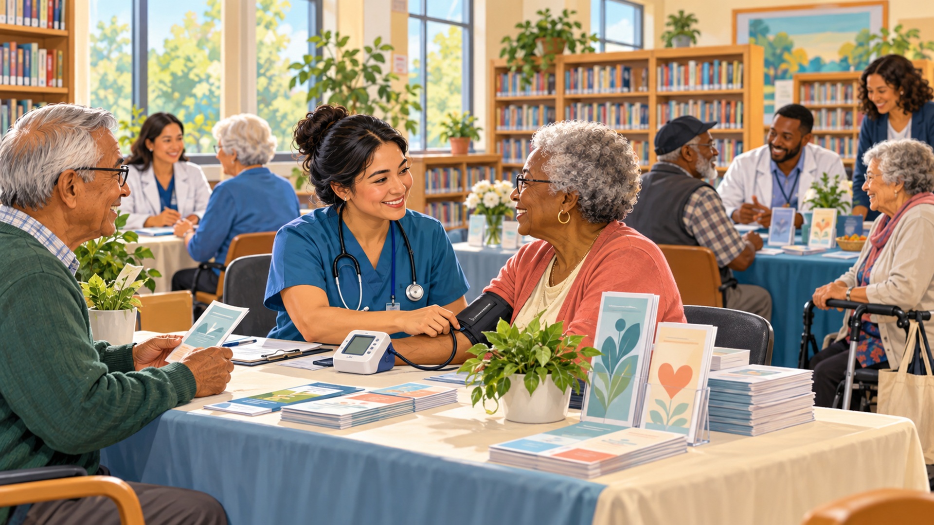 Health Fair for Seniors at San Marcos Public Library