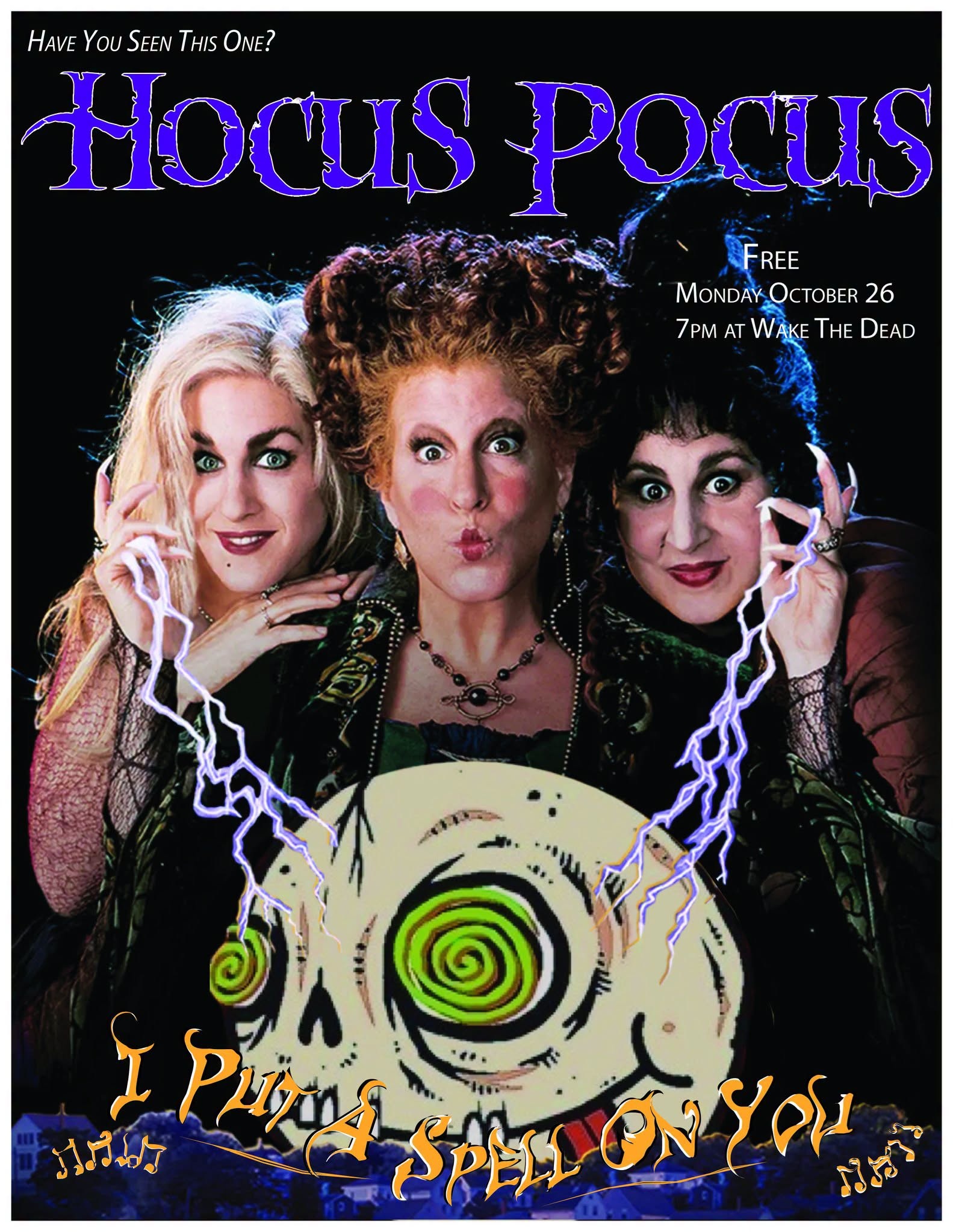 Hocus Pocus at Wake the Dead Coffee House