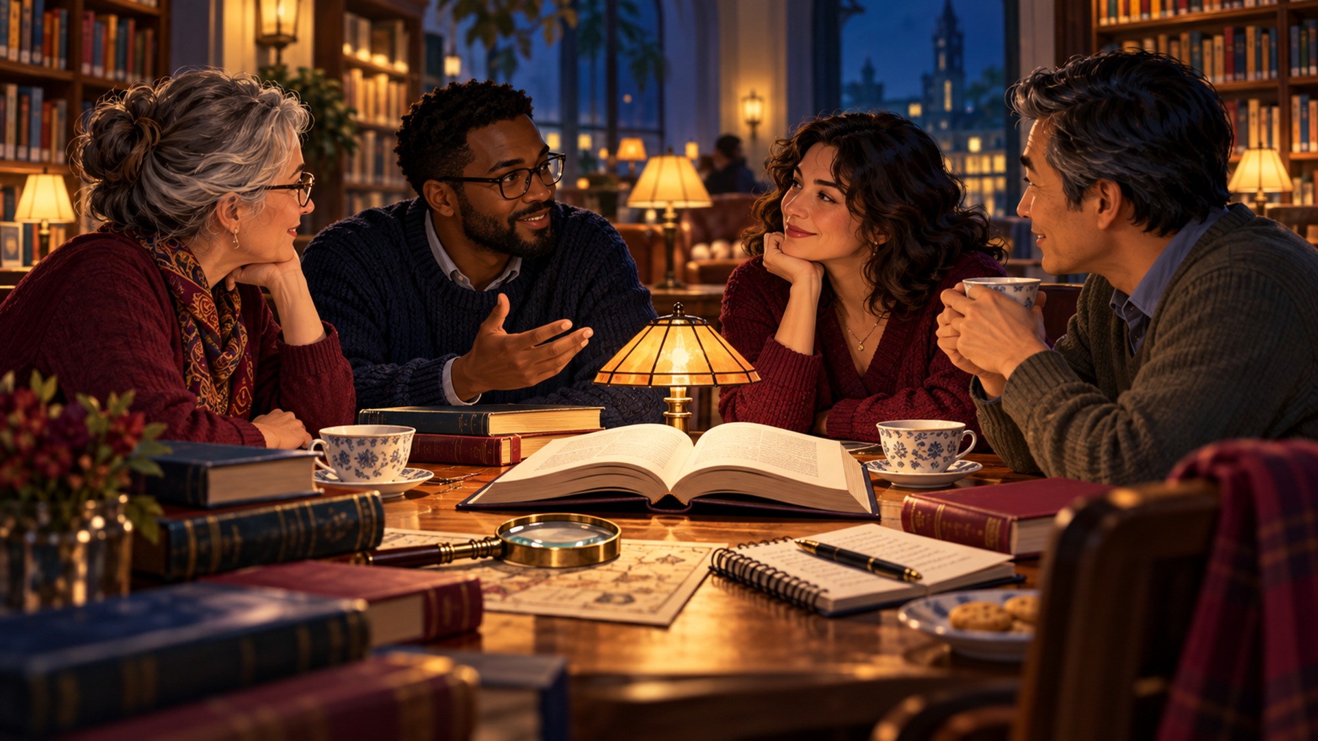 Mystery Book Club at San Marcos Public Library