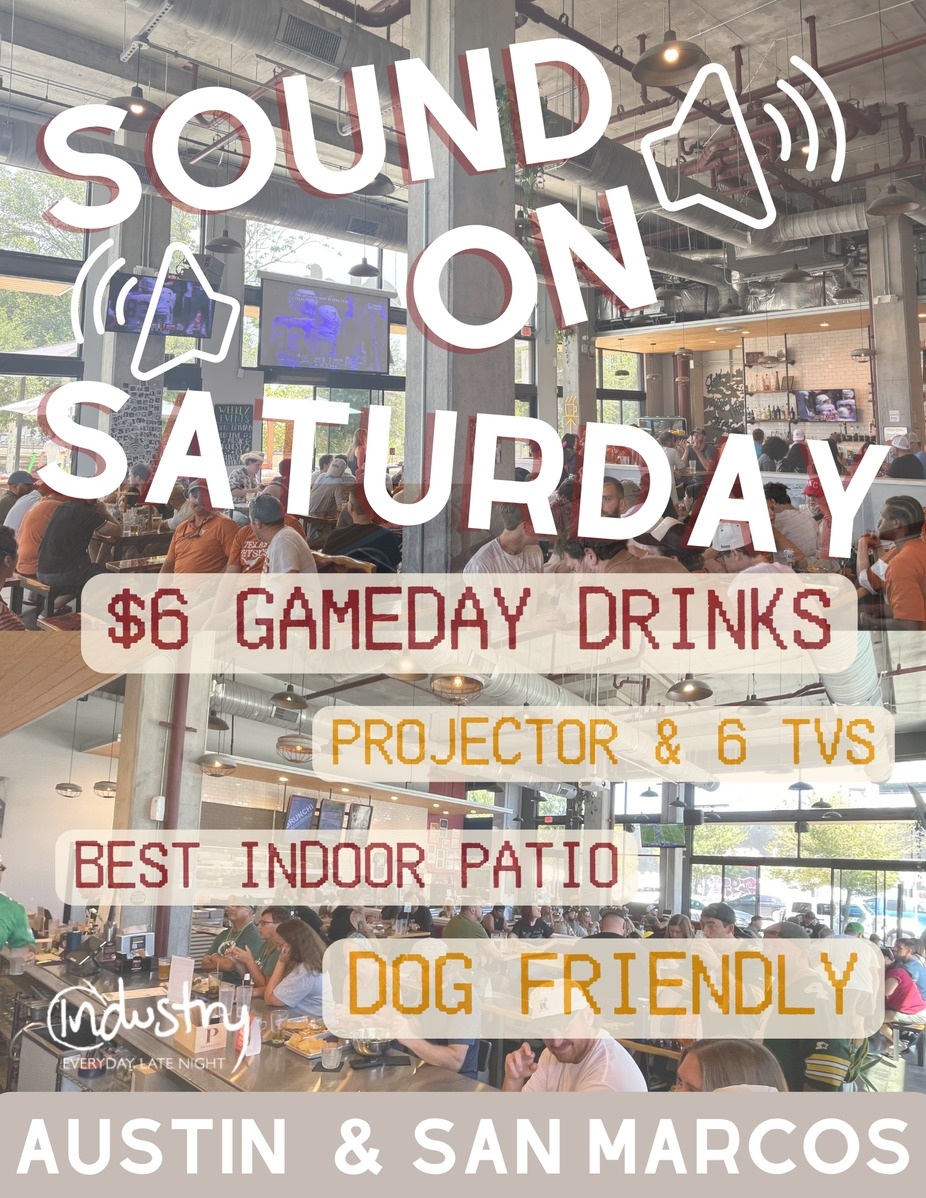 Sound on Saturday at Industry