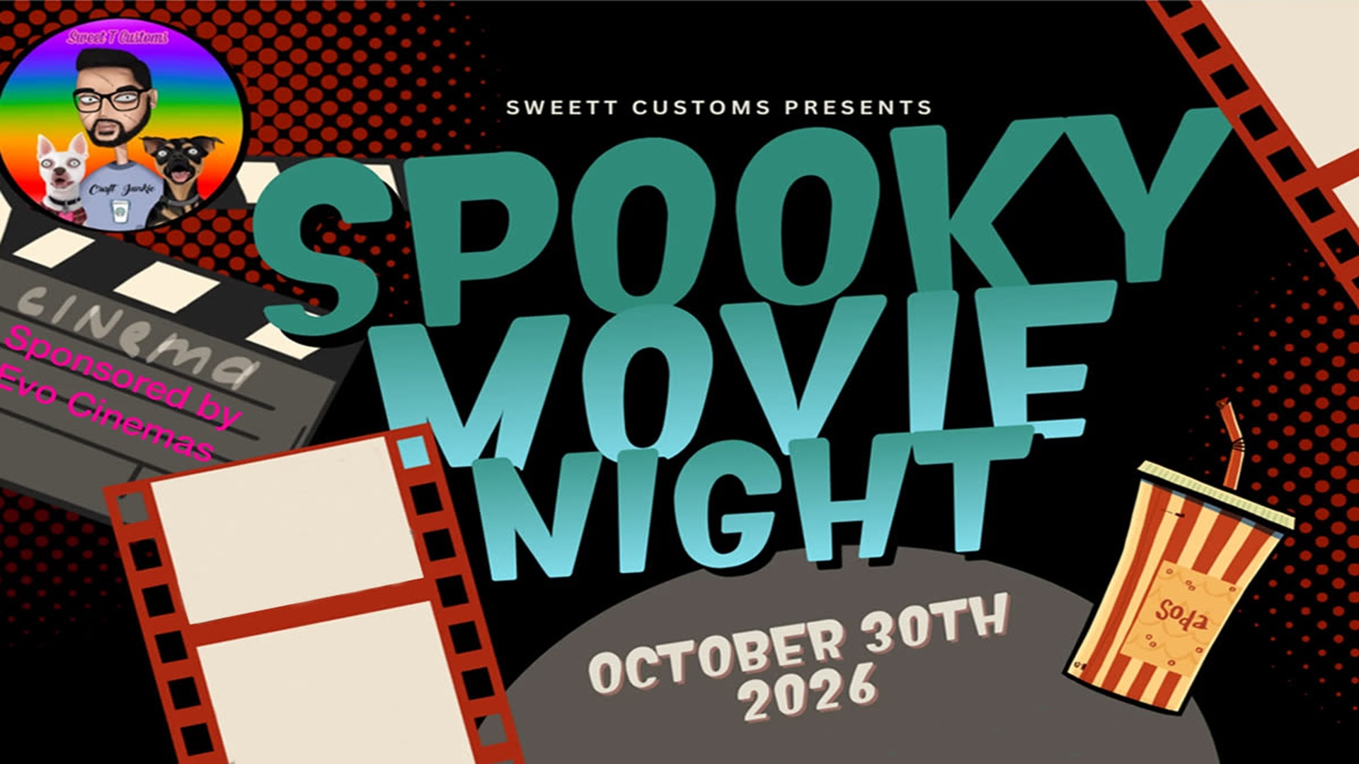 Spooky Movie Night at Triple Six Social