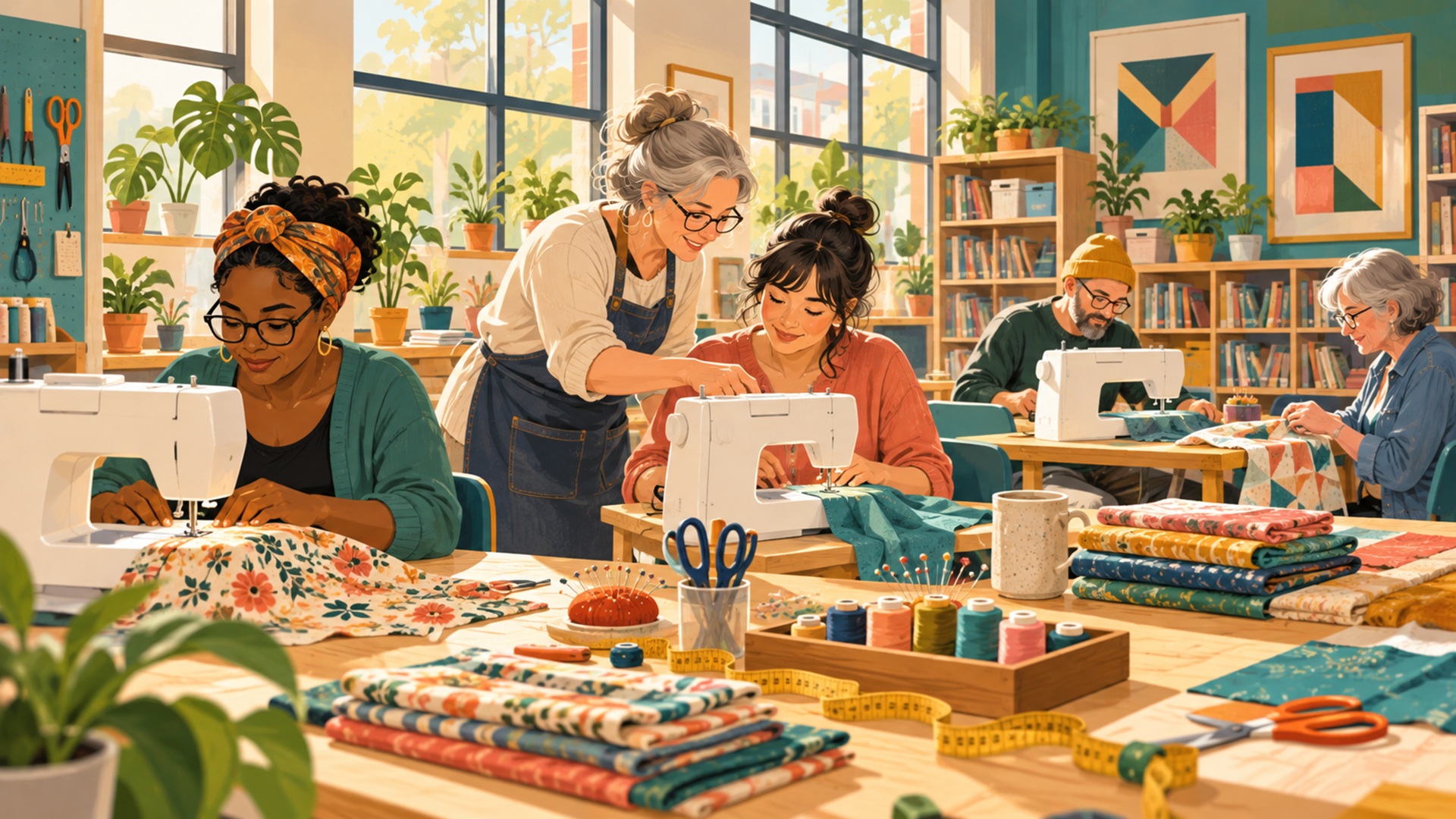 Stitch Lab at San Marcos Public Library